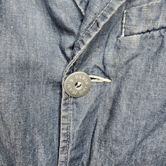 Vintage Jean Paul Gaultier JPG Jeans Denim Blazer Size IT50/US34 - Picture 4 of 14